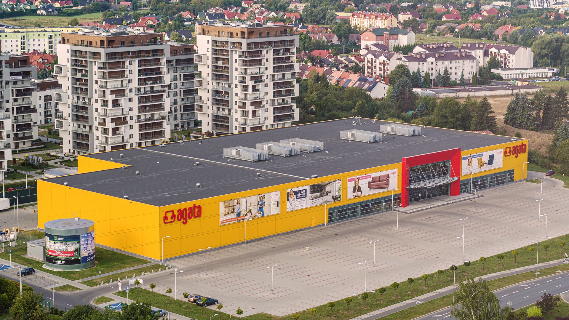 Agata Meble Magazyn Piotrków Tryb Agata Meble - MWM Architekci